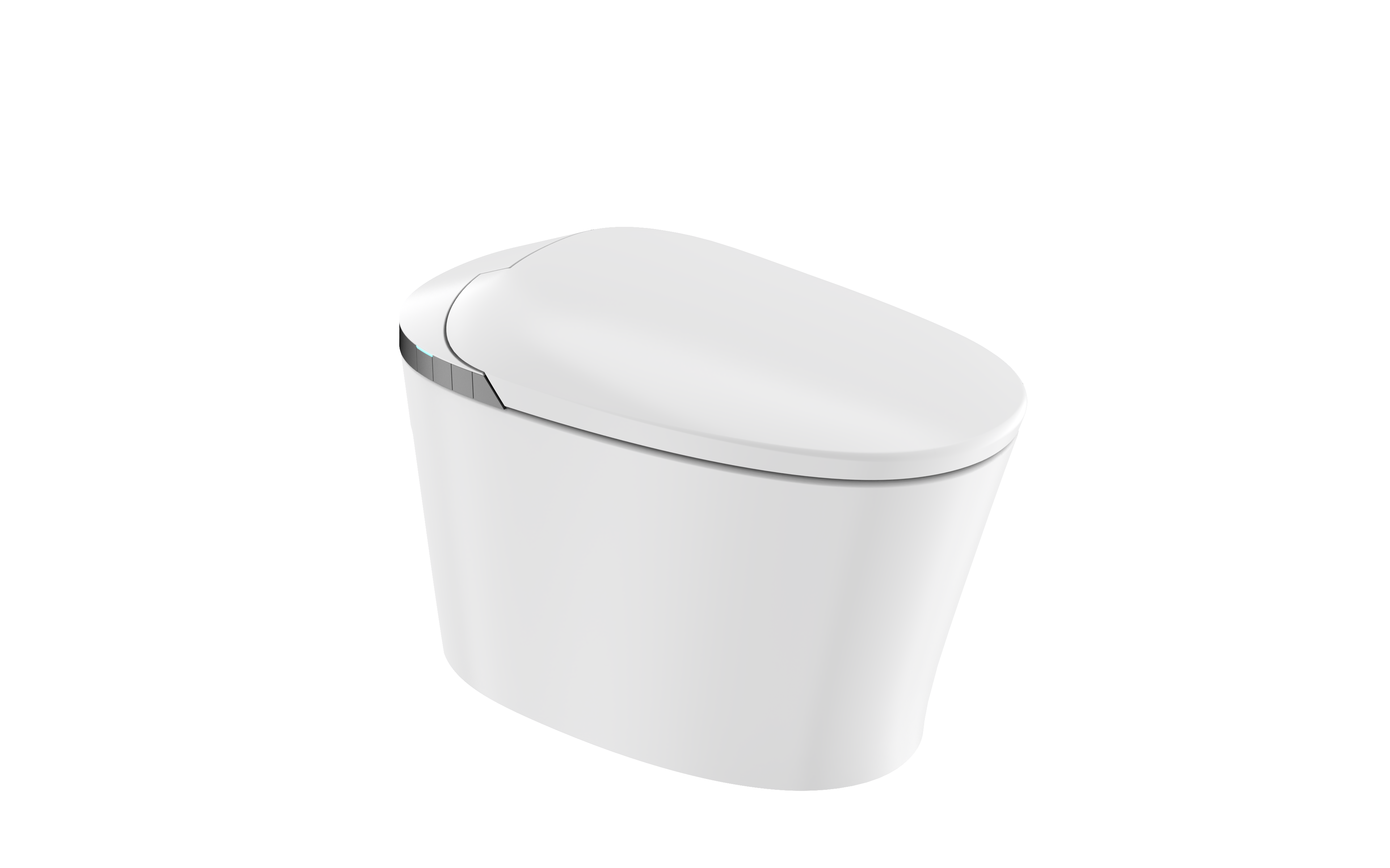 Bolina WZ2801U-5 Modern One Piece Smart Toilet，Equipped with a kick sensor，Night Light，Multi-function washout and Automatic flushing